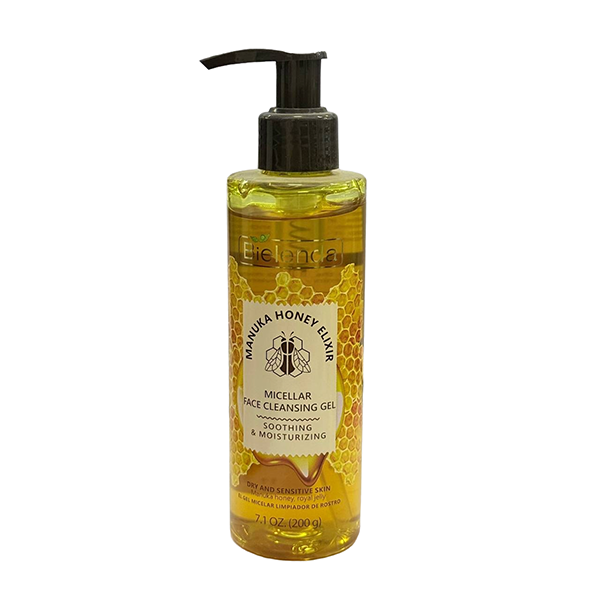 ژل شستشوی صورت میسلار بی یلندا مدل Manuka Honey مناسب پوست خشک و حساس